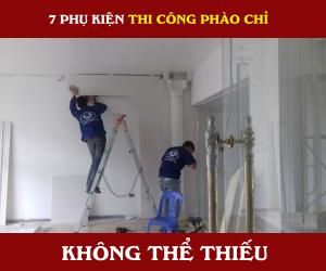 7 phụ kiện mà bất cứ thợ thi công phào chỉ nào cũng không thể thiếu