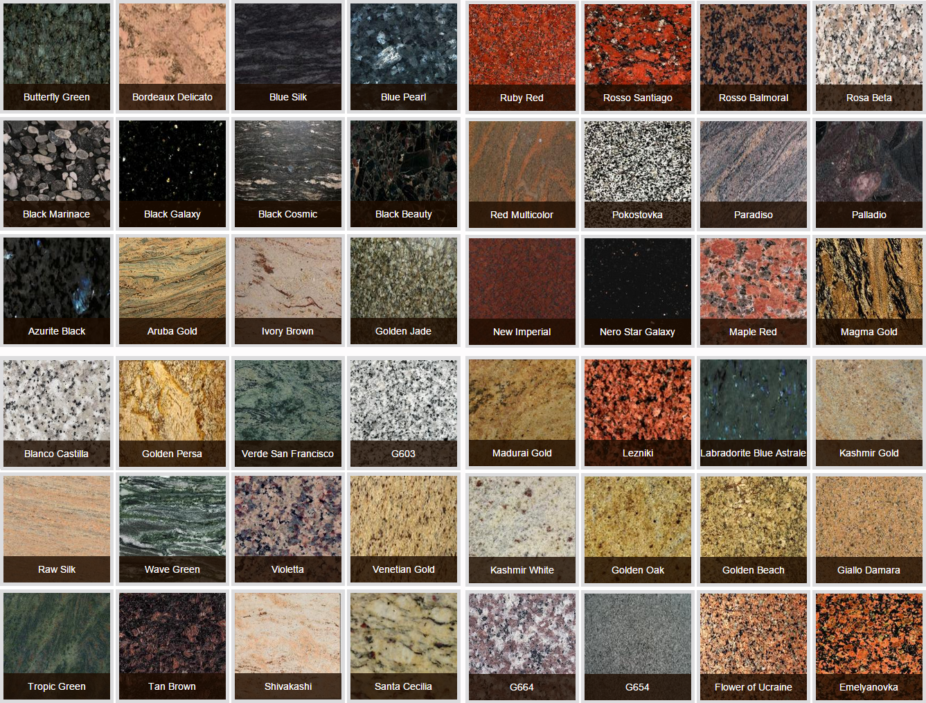 Description: granite